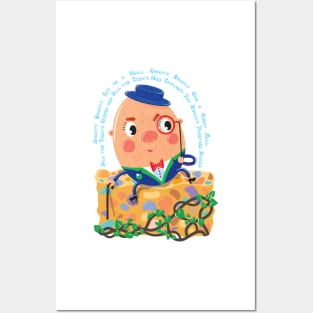 Humpty Dumpty Posters and Art